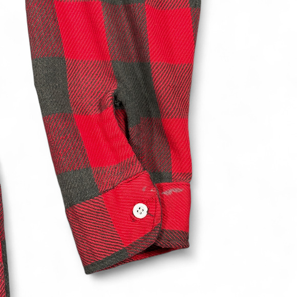 Vintage Big Mac Shirt Adult EXTRA LARGE Red Black Buffalo Plaid Flannel USA 70s - Picture 6 of 12